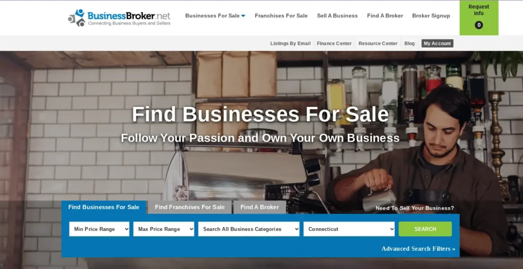 sell my business online at business broker.net